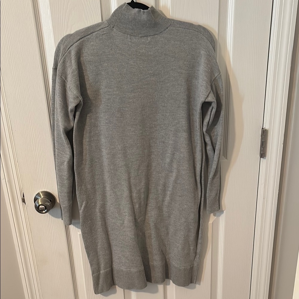 Banana Republic Gray Sweater Dress